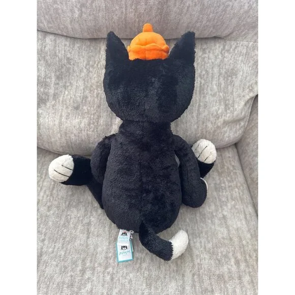 Jellycat Jack Cat Huge Plush Stuffed Animal Gift NWT 25th Anniversary